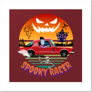 Spooky Racer Posters and Art